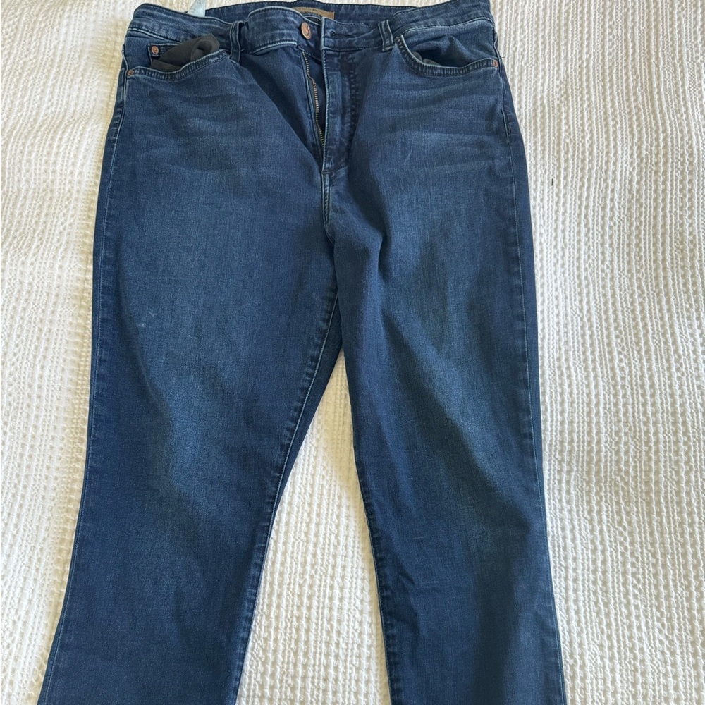 Joes jeans dark wash high rise 33